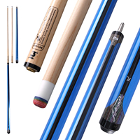 Queue de billard professionnelle PREOAIDR P3US en bois d'érable canadien, haute qualité, légère, durable, faible déflection.