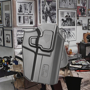 Gunflower Universele OWB Polyester Index Release <span class=keywords><strong>Holster</strong></span> met verstelbare retentie, multi-fit voor 100+ verschillende modellen, zonder riem - Product Image 3