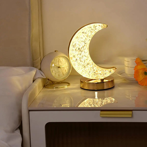 Tri-Color Touch Dimming LED Color-Changing Battery Ambient <b>Light</b> Christmas Decoration Night <b>Light</b> Moon <b>Star</b> Atmosphere for Home - Product Image 4