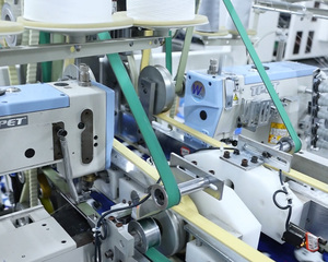 Tốc Độ Cao Tự Động Đa-Mảnh Chăn Chéo May Hemming Máy Cho Dệt May Nhà Sản Xuất - Product Image 5