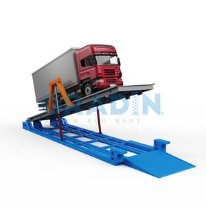 Automatisch Losplatform 50 Ton 80 Ton 100 Ton Bulk Graankolen Grote Tonnage Achter Draaiende Hydraulische Kiepper Losser - Product Image 1