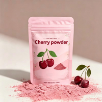 Private Label Kersenpoeder Kersenextract Vitamine C Roze Natuurlijk Concentraat Kersenextractpoeder Kersenpoeder