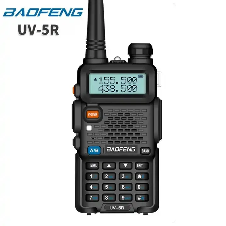 Baofeng-walkie-talkie de mano UV-5R, Radio bidireccional de banda Dual, 5W y 8W, uv-5r, UV 5R