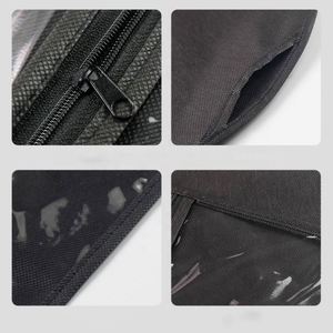 Sac de rangement anti-poussière pour perruques et extensions capillaires avec cintre intégré - Product Image 6