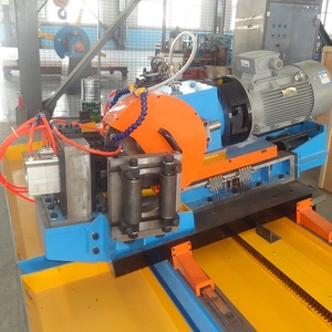 Máquina automática de sierra de cinta en frío para tubos de acero con motor de 550W, tensión hidráulica, bajo costo de mantenimiento, engranajes y motor - Product Image 3