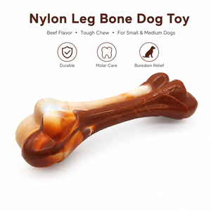 Juguete Masticable <span class=keywords><strong>de</strong></span> Nylon Ecológico <span class=keywords><strong>de</strong></span> Color Personalizado, Indestructible, para Perros <span class=keywords><strong>de</strong></span> Razas Grandes con Mordida Agresiva - Product Image 1