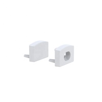 Pilote de levage de Surface 18x13MM en alliage d'aluminium 6063, canal d'extrusion de Profil t5 avec diffuseur PC, Profil en aluminium Led