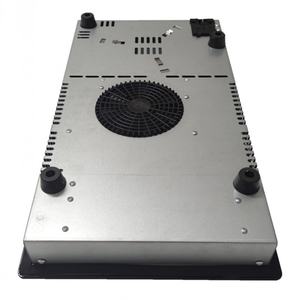 Electrodomésticos, Placa de Inducción de 2 Hornillas, Vitrocerámica Negra Integrada, Placa de Cocción Eléctrica - Product Image 2