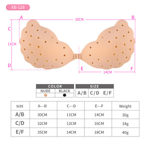 XINKE XB126 New Arrivals Breathable Strapless Invisible <strong>Low</strong> <strong>Back</strong> <strong>Dress</strong> Wedding <strong>Bra</strong> Sticky <strong>Bra</strong> <strong>for</strong> Large Breasts - Product Image 6