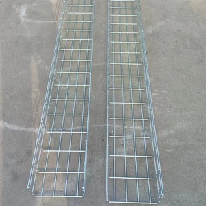 Industrial Outdoor Use Stainless Steel SS304 Corrosion Resistant Grid Type Bridge Cable Trays 100MM*150MM Wire <b>Mesh</b> <b>Basket</b> - Product Image 6