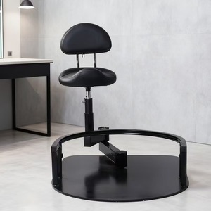 Sillón de Peluquería Ajustable, Giratorio, con Ruedas, para Estilistas y Técnicos de Belleza - Product Image 4