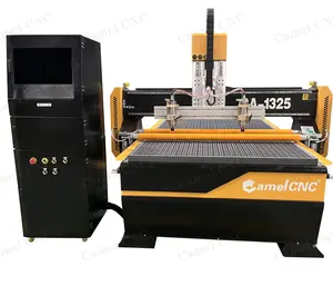 High precision Abrasion resistant Multi-head engraving machine CA-1325 engraving machine with double head