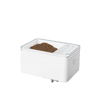 Dropshipping in plastica da 70ml distributore di cibo per pesci per pesci, Design rettangolare eco-friendly per acquario da 20 galloni - Product Image 1