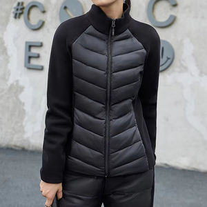 Veste équestre de logo personnalisé de haute qualité noir prix compétitif manteau d'équitation hiver femmes veste en duvet équestre - Product Image 1