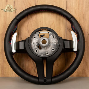 Volante Deportivo de Cuero Liso para Auto, <span class=keywords><strong>Precio</strong></span> de Fábrica, para <span class=keywords><strong>BMW</strong></span> F20 F22 F23 F30 F33 F34 <span class=keywords><strong>X1</strong></span> F48 X5 F15 X3 F25 M3 F80 E90 E70 E84 - Product Image 2