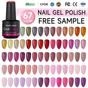 Esmalte de Uñas en Gel Transparente 2026 OEM, 67 Colores, Larga Duración, Libre de HEMA y TPO, para Uso en Salón - Product Image 1
