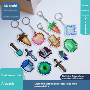 Cá nhân <span class=keywords><strong>3D</strong></span> in Anime không thấm nước Acrylic Keychains cho công ty chương trình khuyến mãi Nguồn cung cấp bên tùy chỉnh nhựa <span class=keywords><strong>Key</strong></span> - Product Image 6
