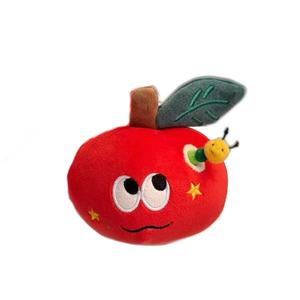 Lindo Peluche de Manzana con Sorpresa de Gusano, Muñeco de Dibujos Animados Rojo, Regalo para Niños, Decoración Navideña - Product Image 5