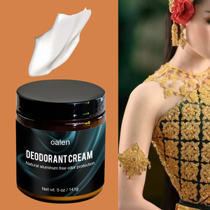 Oalen Marque privée Crème déodorante naturelle biologique <span class=keywords><strong>Sans</strong></span> bicarbonate Contrôle des odeurs pour le corps des femmes et des hommes - Product Image 1