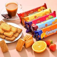 Collations exotiques halal en gros, biscuits fourrés croustillants au coco, boîte de 90g, collation du Bangladesh en vrac