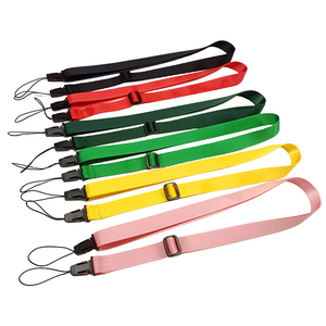 Cordón de Poliéster de Color Sólido con Longitud Ajustable y Hebilla Deslizante de Plástico para Teléfono Móvil, Cámara, Llavero - Product Image 1