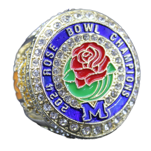 2004 cho <span class=keywords><strong>Michigan</strong></span> Trường Đại Học Nhà Nước giải đấu bóng đá vô địch kỷ niệm Vòng cho nam giới làm bằng hợp kim trang sức - Product Image 1