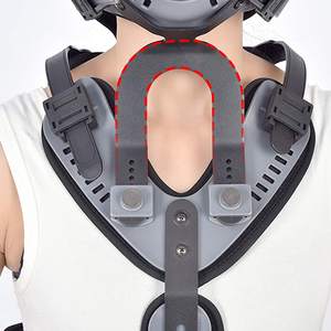 HKJD Cervicale Thoracale Wervelkolom Orthese <span class=keywords><strong>Brace</strong></span> voor Nek- en Borstondersteuning, Verstelbaar, voor Fysiotherapie - Product Image 2