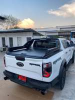 Couverture de benne rigide en aluminium manuelle, étanche et verrouillable pour Ranger F-150