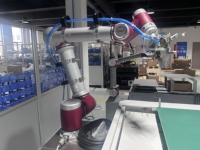Cobot industriel haute précision 6DoF, répétabilité de 0,02 mm, charge utile de 7 kg, faible consommation d'énergie pour ligne d'assemblage automatisée