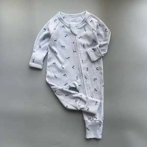 Pigiami per Neonati Personalizzati all'Ingrosso, Tutine Intere in <span class=keywords><strong>Cotone</strong></span> Biologico Stampato - Product Image 6