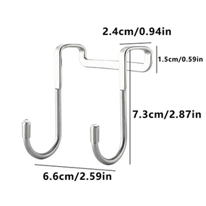 Porte-serviettes mural multifonctionnel en acier inoxydable 304, non pliable, porte-chapeaux, <span class=keywords><strong>étagère</strong></span>s de rangement pour <span class=keywords><strong>épices</strong></span> - Product Image 6