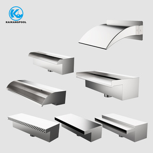 Cascade de <span class=keywords><strong>piscine</strong></span> rectangulaire en acier inoxydable, lumière rvb, Cascade de <span class=keywords><strong>piscine</strong></span>, <span class=keywords><strong>lame</strong></span> <span class=keywords><strong>d</strong></span>'<span class=keywords><strong>eau</strong></span>, Cascade acrylique <span class=keywords><strong>Led</strong></span> - Product Image 4