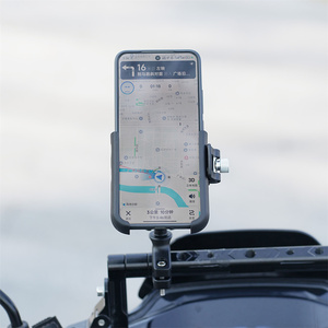 Soporte para Teléfono Antichoque OEM Nuevo 360 °   Soporte Multifuncional para Teléfono con Doble Articulación y Liberación con un Botón para Bicicleta/Motocicleta - Product Image 5