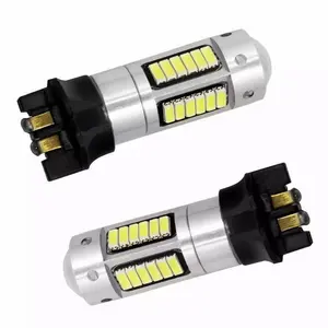 Error Free 14-smd-3030 Pwy24w Pw24w Led Bulbs For 2012 And Up For Audi For Vw For Bmw Front Turn Signal Lights Drl Lights