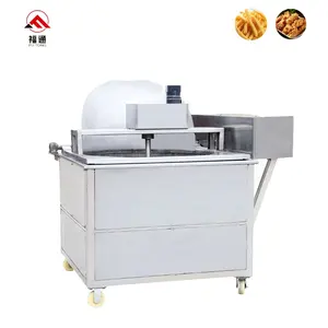 High Quality Industrial Fully Automatic Snack Food Frying Machine Air Fryer Snack Food Frying Machine
