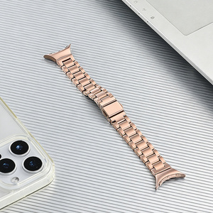สายนาฬิกาสแตนเลสแบบ 3 ข้อต่อสำหรับ <span class=keywords><strong>Google</strong></span> Pixel Watch 41 มม. สายรัดแบบถอดเปลี่ยนได้รวดเร็ว - Product Image 3