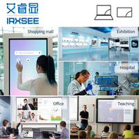 Écran interactif tactile multipoint PCAP pour ordinateur intelligent Windows TouchWo 55 65 75 86 98 pouces, idéal pour les affichages Supermaker