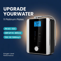 Ioniseur d'eau alcaline TOP Semos Kangen PH4.5-10.5 ORP-800mv 2.5KG Léger 110V 220V Disponible pour utilisation en salle de sport