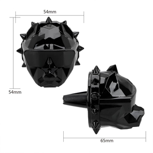 Ambientador de Coche de Plástico con Aspecto Lujoso y Perfume Líquido, Diseño American Bullydog, para Aromaterapia en el Automóvil - Product Image 4