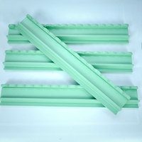 Règle de poussée en bois de 20 pouces pour mahjong américain, support de cartes de mahjong américain, dispositif de poussée, 4 ensembles