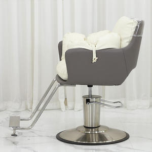 Silla de Barbero de Alta Calidad con Base de Acero Inoxidable, Color y Logotipo Personalizables, Silla de Salón para Barbería - Product Image 2