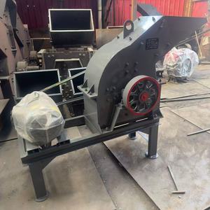 Tragbarer kleiner Hammerbrecher mit Motorlagergetriebe – Hohe Kapazität 5-30 t/h Kiesbrecherlinie für Hartgestein-Steinbrüche - Product Image 3