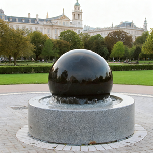 Tùy chỉnh được thiết kế bằng đá cẩm thạch ngoài trời Vườn nghệ thuật bức tượng Tay Chạm Khắc thác nước đài phun nước với kích cỡ tùy chỉnh - Product Image 1