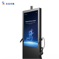 LEKA HW-T60 Produk Terbaru Mesin Diagnostik Kesehatan Ai Fitness Layar LCD 43 Inci
