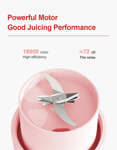 Máy Ép Trái Cây Mạnh Mẽ Chạy Điện Máy Xay Sinh Tố Trái Cây Máy Trộn Thực Phẩm Du Lịch Máy Ép Cam Cầm Tay Mini - Product Image 2