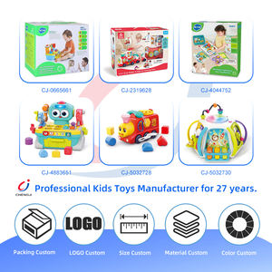 Bricolaje Mesa Educativa niños <span class=keywords><strong>herramientas</strong></span> conjunto de juguetes de los niños caja de plástico taller herramienta juego juguetes con sonido Luz - Product Image 4