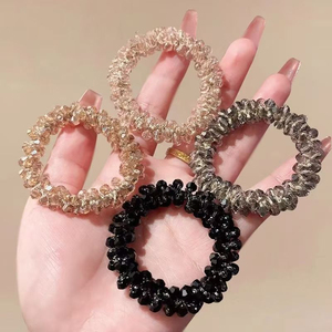 Diadema de cristal de diseño único y sencillo, de lujo ligero, estilo vintage, para mujer, joyería de moda al por mayor - Product Image 3