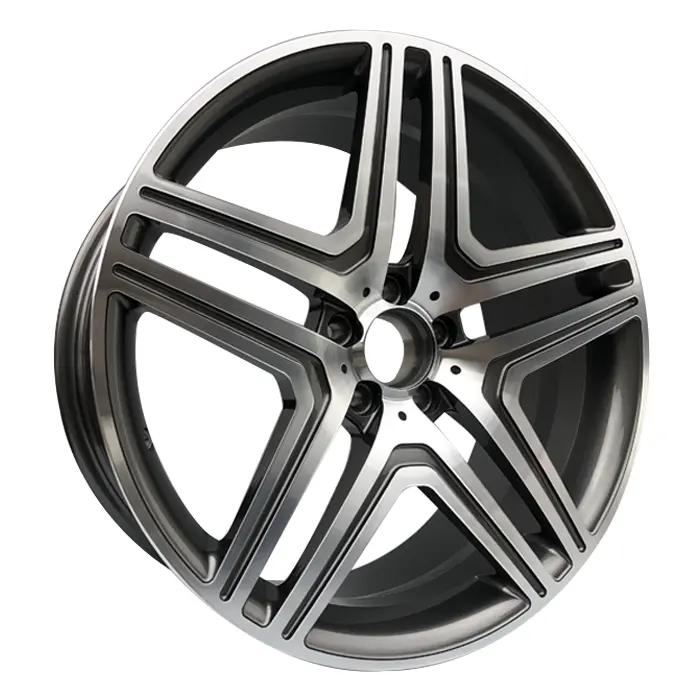 20 21 inch Brushed grey color 5 hole forged wheel rims for upgrade merced benz g class alloy wheel rims amg
