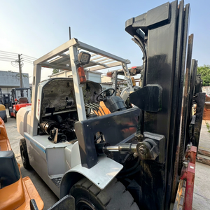Montacargas Diésel Usado TCM FD50 de 5 Toneladas, Motor Isuzu Original de Japón, Mástil de 3m, Venta Directa de Fábrica para Carga en Almacén - Product Image 1
