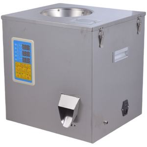 Machine de remplissage et de scellage tout-en-un de haute précision en acier inoxydable pour 100g de baies, épices, poudre, farine, café, thé en sachet - Product Image 1